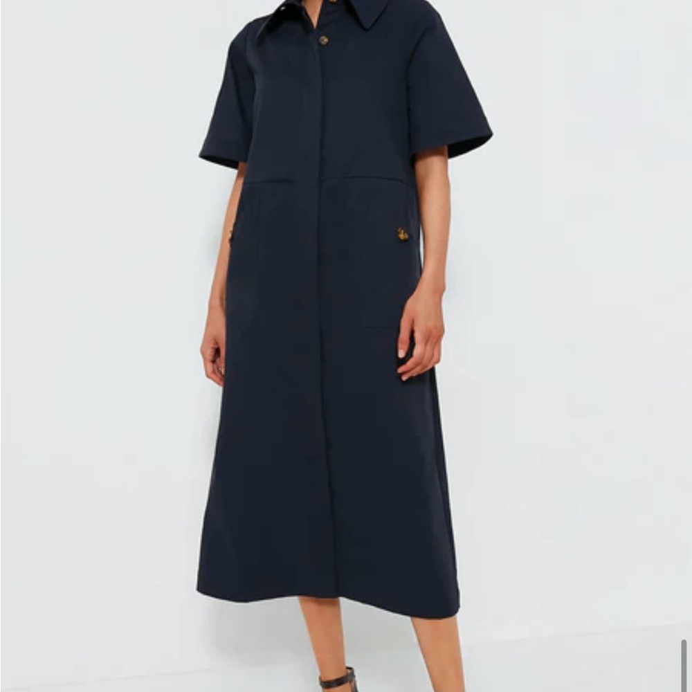 Tuckernuck Navy Jacqueline Maxi Dress - Picture 8 of 11
